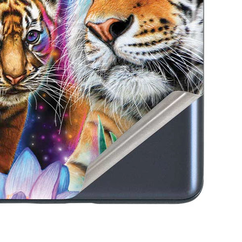 Daydream Galaxy Tigers by Sheena Pike Galaxy S20 Fan Edition Skin